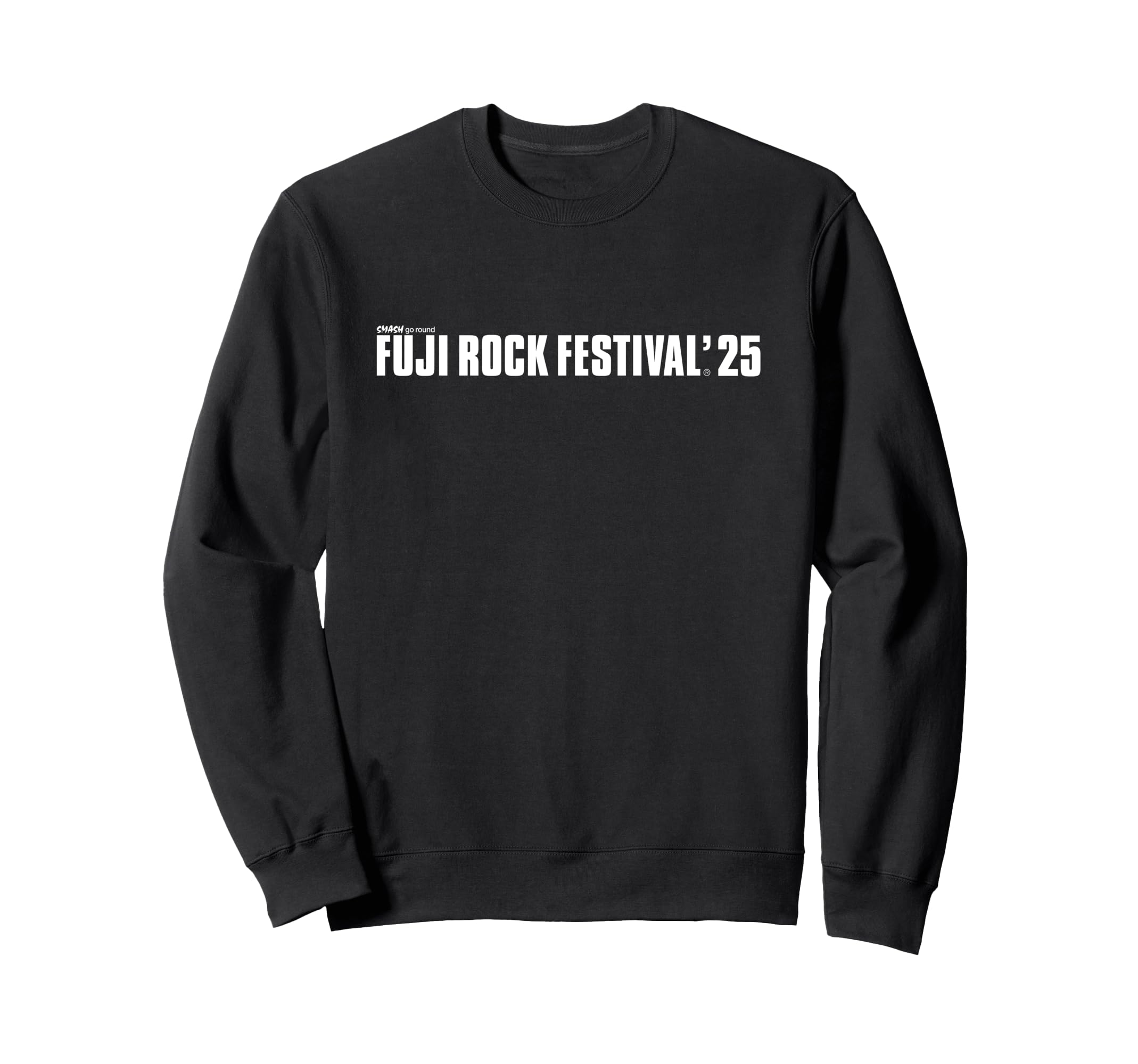 

FUJI ROCK 25 Толстовка с официальным логотипом, лимитированная серия Amazon, черная чёрный