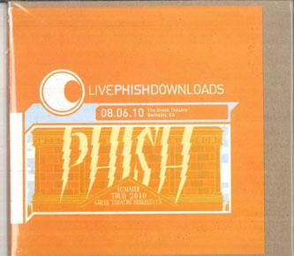 

CD PHISH - Live Phish:8/7/10 Greek Theatre, Be NONE JEMP Non Japan Rock Used