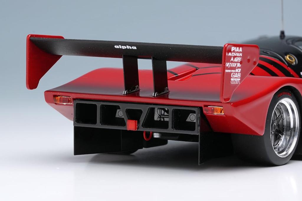 VISION Scale Porsche 962C ADVAN Alpha Nova JSPC Fuji 500km 1989 25 6th Place Completed Model VM321 Make-up 1/43 No.