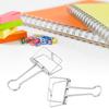 51mm 30pcs   Clips Strong Clamping Force Metal Hollow Tail Clips     Clips Paper Clamps for   Document