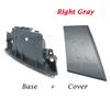 Gray or Black Inner Handle For Peugeot 107 Toyota Aygo Citroen C1 2005-2014 Door Buckle Hand Cover ADoor Armrest Base For BYD F0