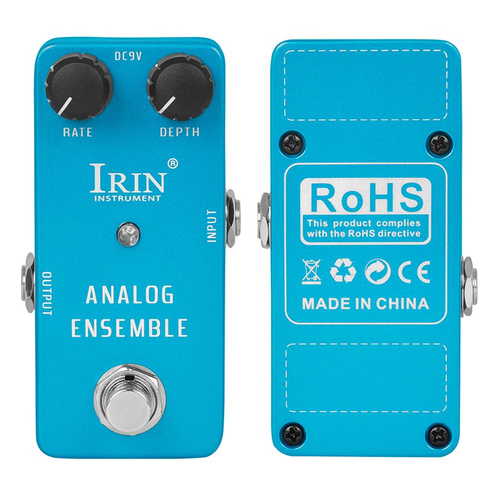 IRIN RS-07 Analog Ensemble Pedal True Bypass Guitar Effect Pedal Simulate The Pure Line Chorus Pedal Guitar Parts & Accessories