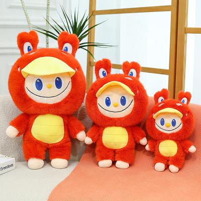 New Labu Doll POP MART Doll Lobster Plush Doll Throw Pillow