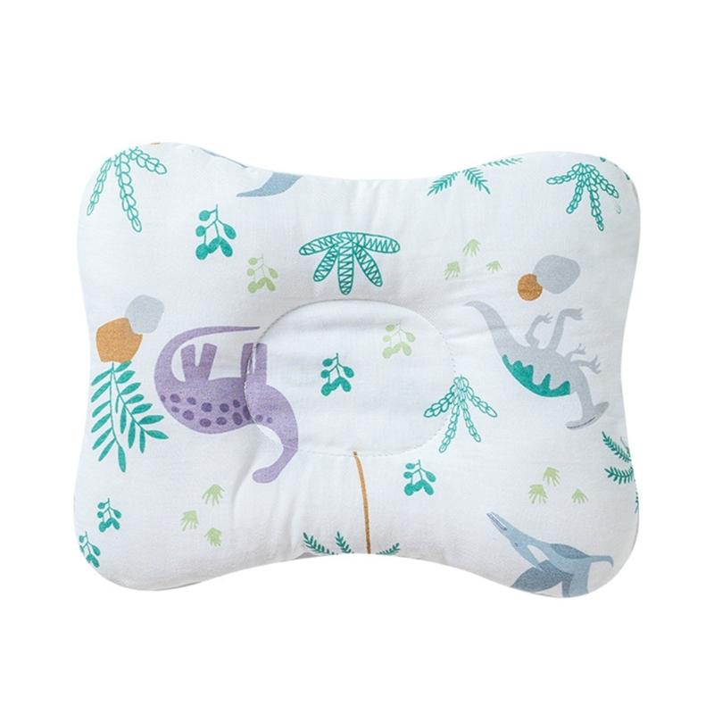 

Printed Baby Pillow for Newborns Soft & Comfortable Sleep Support Cushion Comfortable Cotton Concave Nursing Pillows