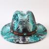 New European and American style letter printing fashion top hat men's and women's fashion jazz hat sunscreen sun hat