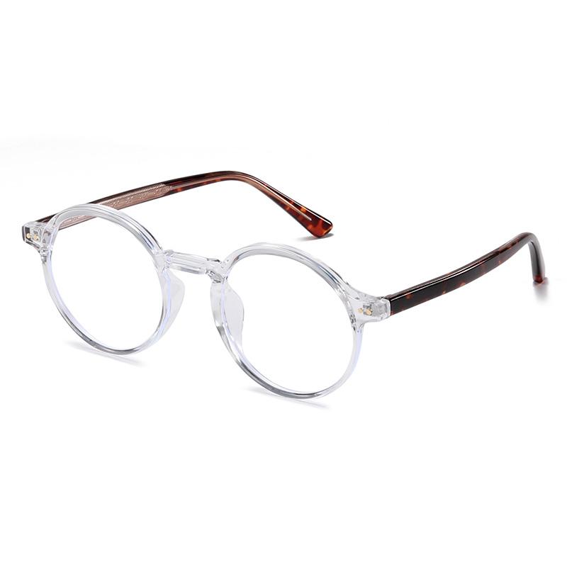

0 -0.5 -0.75 To -6 Anti Blue Rays Student Round Prescription Glasses For The Nearsighted Fashion Women Men Myopes Lunettes 0