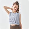 Yuoku Short Sleeved Tank Top with Striped Perfect for and Gym Features a and Stretch Perfect for A02 Women's Print, See-Through Design, Yoga, Pilates,
