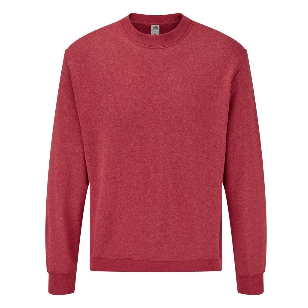 Fruit of the Loom Unisex Adult Classic Heather Set-in Sweatshirt