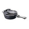 Multi-functional frying pan, 24cm, for baking, cooking, steaming, boiling, frying, and deep-frying, Auver ER-9750