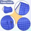 Horse Saddle Cushion with Pocket, Shock-Absorbing Mat, Breathable And , Suitable for Horses