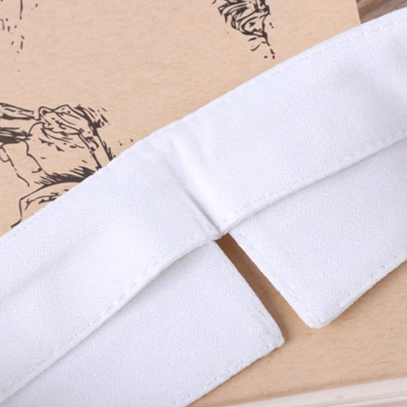 Solid Color Fake Collar for Women Shirt Necklace Choker Detachable Half Shirt Collars for Sweater Dress Decorative Nep Kraagie