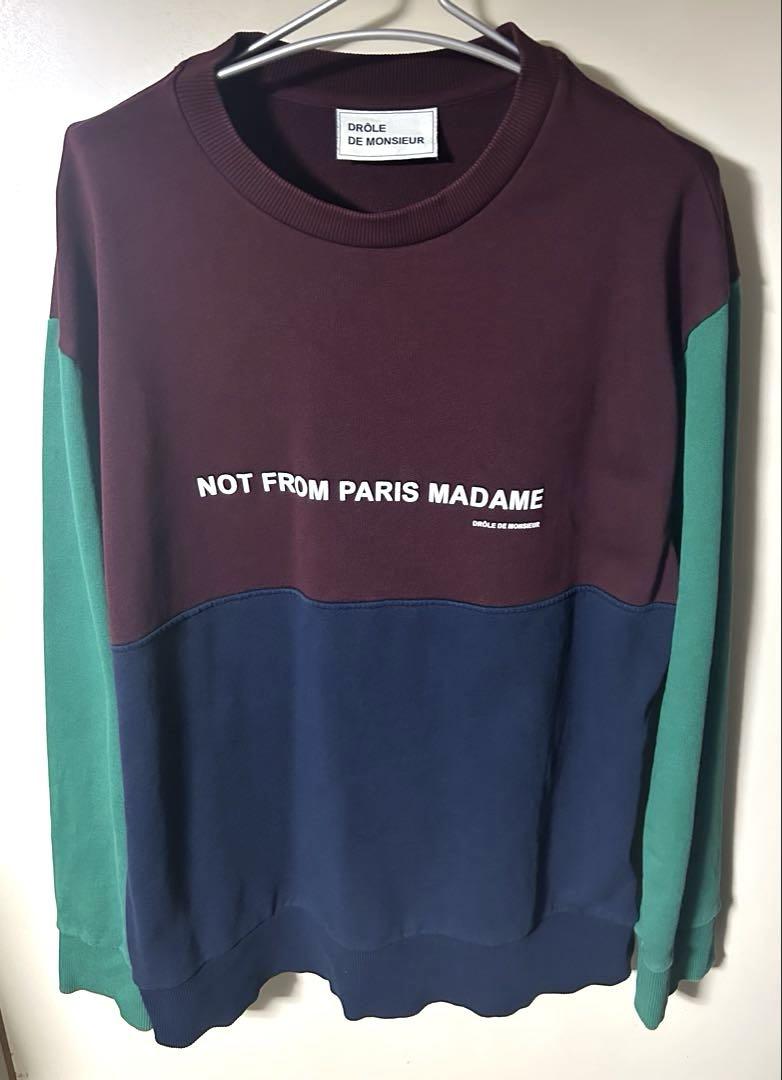 

[USED] DRÔLE DE MONSIEUR French adult streetwear sweatshirt