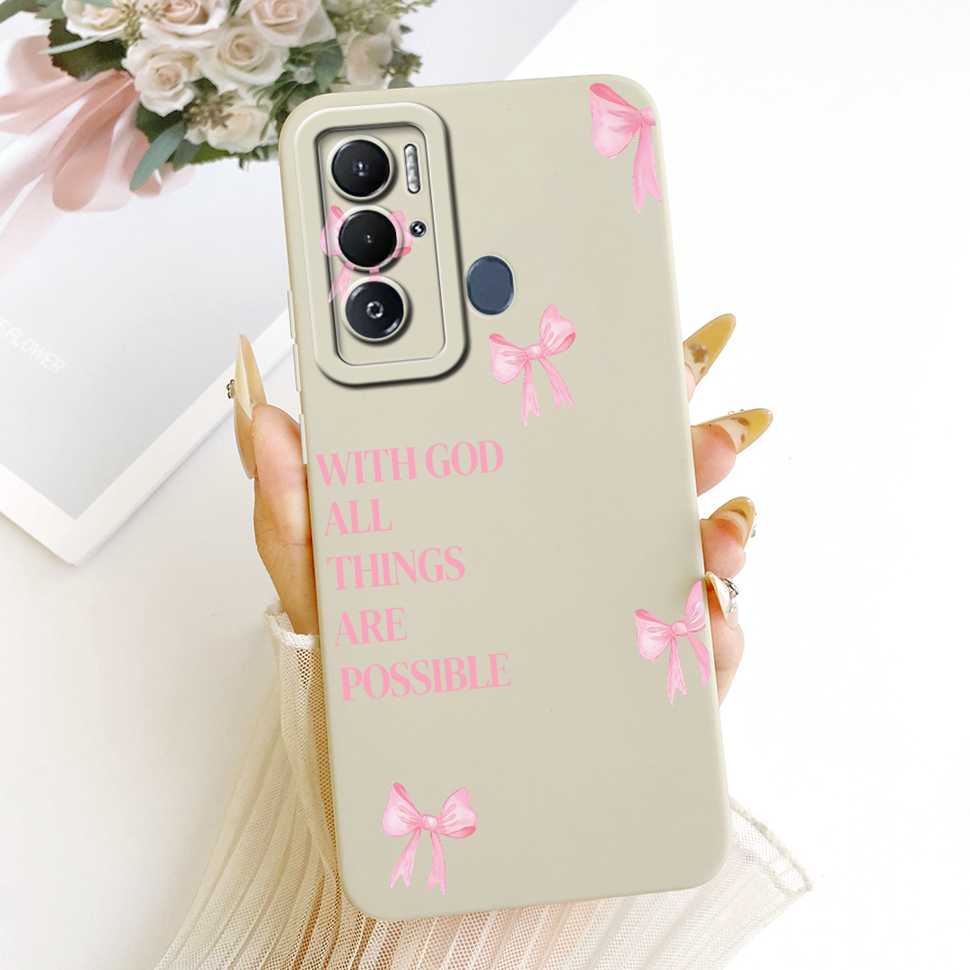 For Tecno Pova Neo Case LE6 LE6h Silicone Luxury Cute Love Rabbit Funny Back Cover For Tecno PovaNeo Phone Case Bumper