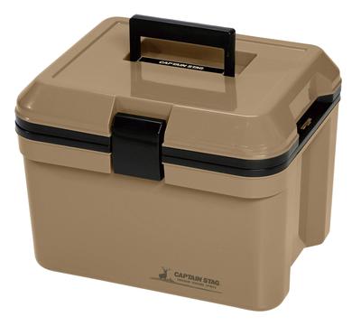 CAPTAIN STAG Cooler Box 14L Capacity with Shoulder Belt Beige Made In Japan CS Charmant UE-87