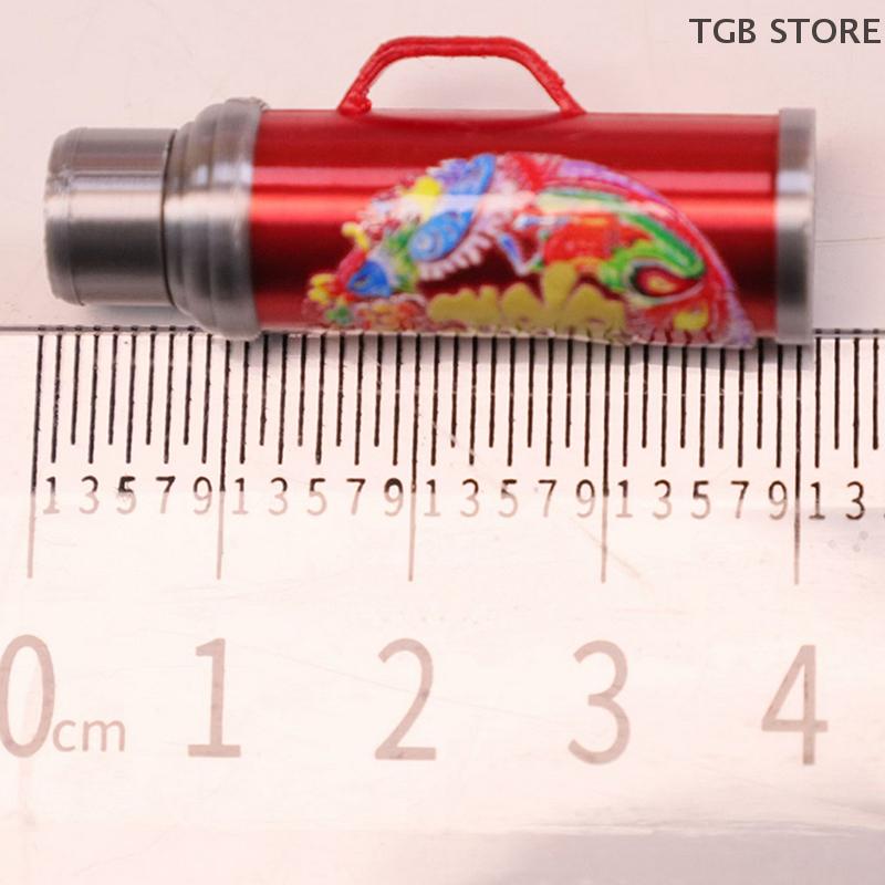 1/12 Mini Chinese Nostalgic Scene Warm Water Bottle Model Dollhouse Toys Dollhouse Miniature Accessories Doll House Decoration