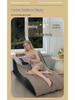 Inflatable S-Shaped Lazy Lounger: Foldable Indoor/Outdoor Flocked Sofa for Relaxation