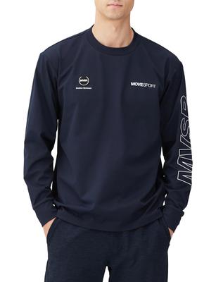 DESCENTE SUNSCREEN TOUGH Sleeve Logo Long Sleeve Shirt NV O