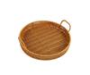 Milkcat Round Washable PP Basket for Bakery Tea Commercial Display Tray, Storage, Tray, Tray, Cafe, (Medium)