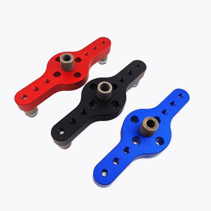 Gabarit de trou de poche Vertical, localisateur de perçage pour le travail du bois, Kit de guidage d'auto-centrage, perforateur de trous