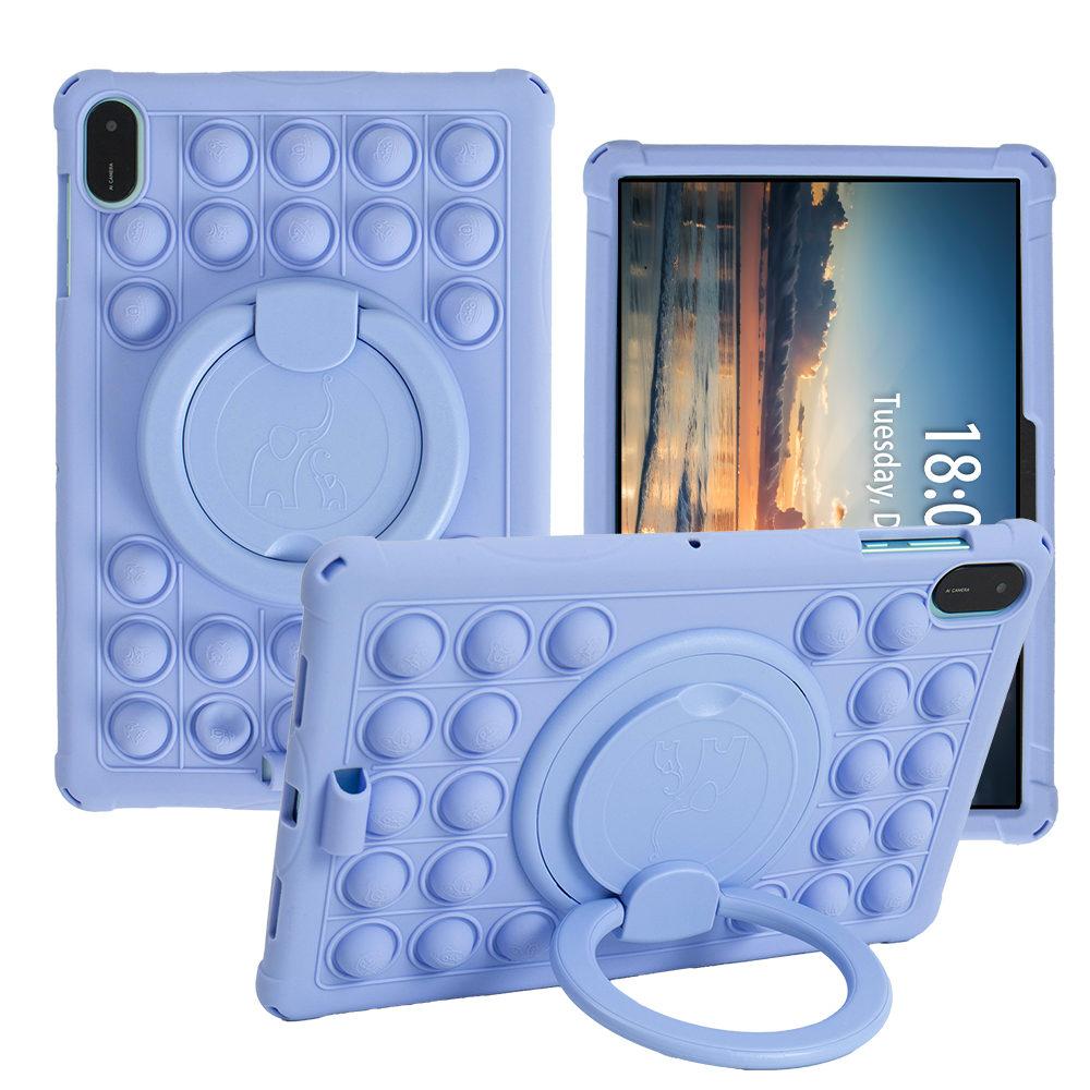 

Case For Honor Pad X8A X9 11inch, 360 Rotating Soft Bubble Stand Tablet Cover For Honor X8A Kid Safe Funda For Honor Pad X8A X9