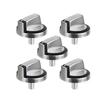 5pcs W10284885 Rotary Switch Control Knobs Replacement
