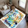 Halloween Sports Party Customize Your Name Floor Rug Office Rug Perfect for Study room Entryway Balcony Decorate room Anti-slip Rug Decorate Offices