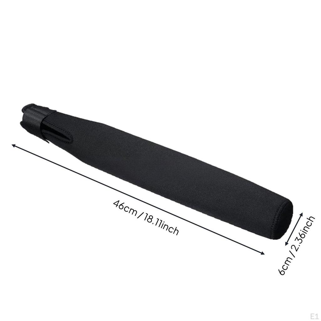 Neoprene Baseball Rod Sleeve Guarding Hitting Implement Cover Zipper Closure Sports Gear