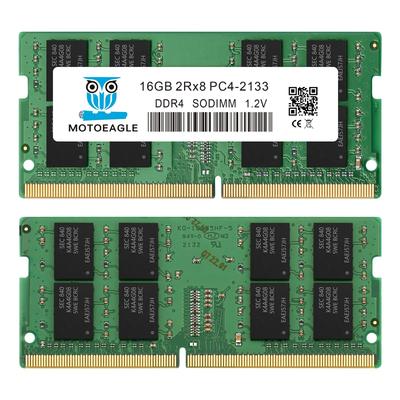 16GB X 1 DDR4 2133MHz (DDR4-17000) PC4-17000 (PC4-2133V) Non-ECC Unbuffered 1.2V CL15 2Rx8 Dual Rank 260 Pin SODIMM Laptop Notebook PC Memory RAM