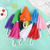 22CM Colorful Doll's Umbrellas Toys Rain Gear For 18inch Doll Girls Accessories For Doll Dress Up And Pretend Play Props
