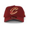 New Era Cap 9FORTY A-FRAME SNAPBACK CAP 940 Hat MLB NFL NBA MLS A-Frame Snapback (JP, Alphabet, Free Size, Cleveland Cavaliers (Burgundy)) [Used]