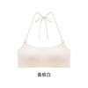 Women Halter Neck Backless Invisible Seamless Thin Strap Push Up Bra