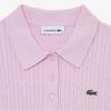 [Lacoste] Women's Cable Sweater Polo Shirt PF607E-56GZ4H