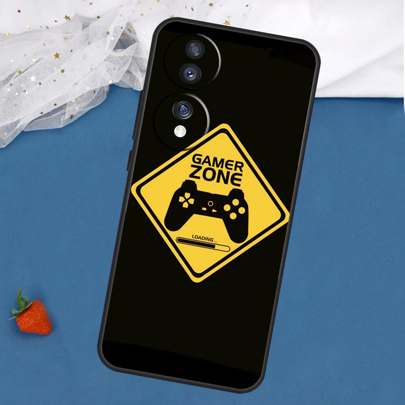 Game Console Gamer Zone Case For Huawei P20 Pro P50 P40 P30 Lite P Smart Z Nova 5T Honor 50 70 X7 X8 X9 Back Cover