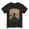 Wanderer über dem Nebelmeer T-Shirt: Caspar David Friedrich Kunst T-Shirt