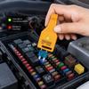 Testeur de fusible de voiture/Extracteur de détection de fusible/Testeur de continuité de fusible/Outil de démontage inspecteur de voiture DC24 universel