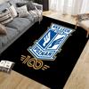 Lech Poznań FC Home Sofa Decoration for Living Room & Bedroom, Non‑Slip Play Flannel Floor Mat for Game Room