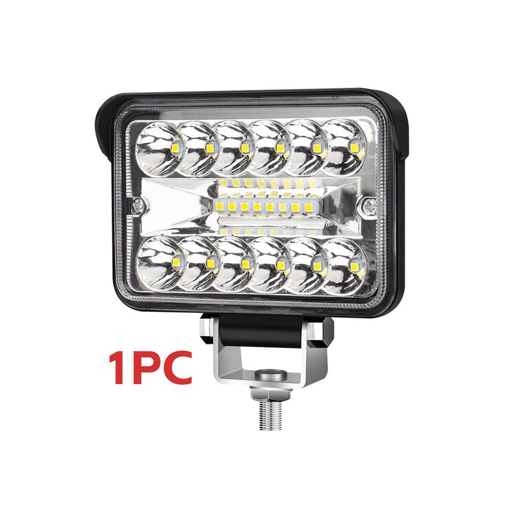 1/2PCS LED Work Light 9-30V Car Headlight Driving Running Light Vehicles Truck Jeep Accessories 20SMD 3030 Chip 60W 3600LM White