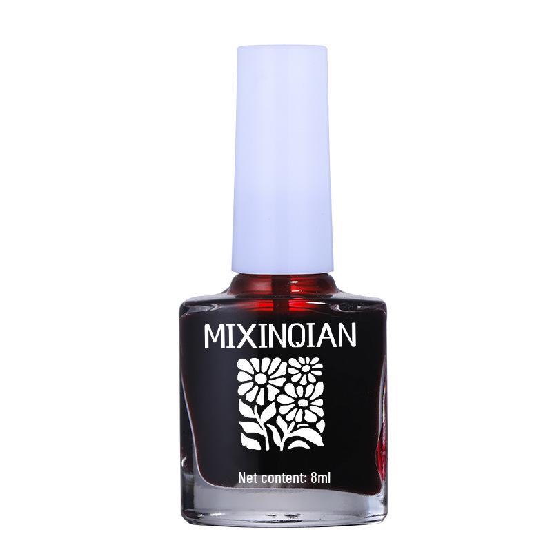 Cherry Champagne Bling Nail Polish - Non-Toxic, Quick-Dry, Long-Lasting, Non-Fading Formula for Fingernails and Toenails.