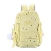Schoolbag new high-value schoolbag for girls, cute and sweet for junior high school students, light and large-capacity backpack.
