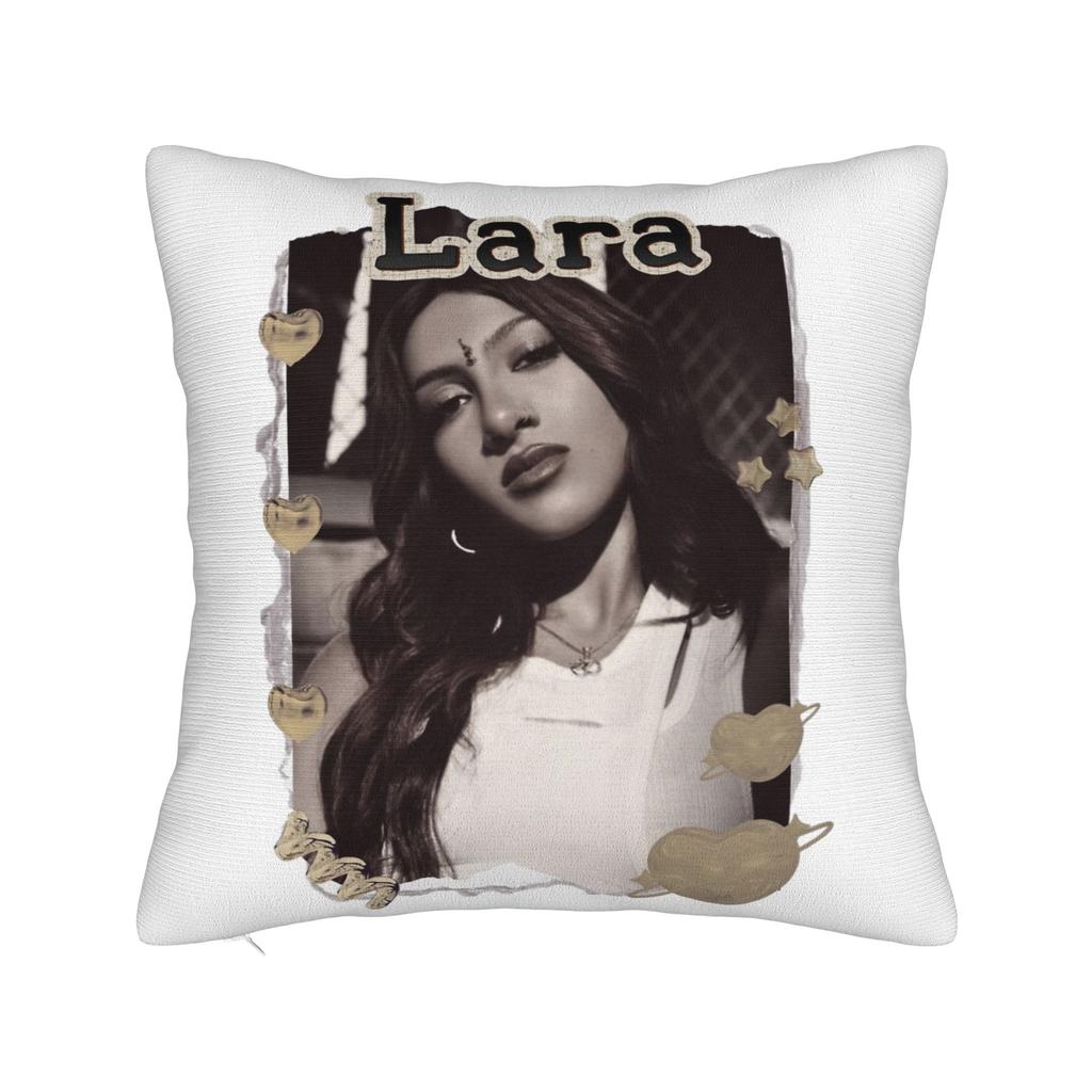Daniela Katseyes Kpop Girl Group Pillowcase Printed Cushion Cover Gift Throw Pillow Case Cover Home Zipper