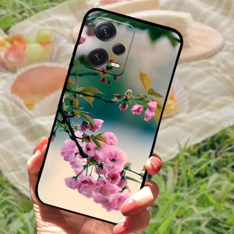 For Xiaomi Redmi Note 12 Pro 5G Case Phone Cover Soft Silicon Shockproof TPU Funda On Redmi Note 12 Pro 5G NFC Protection Capa