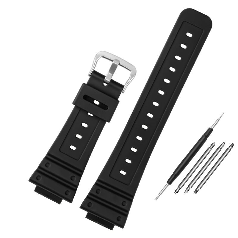 Braccialetto in Silicone da 16 mm per Casio G-Shock GW-5000/B5600/M-5610 DW5600e GLX-5600 Cinturino in Gomma Resina Impermeabile Ga2100