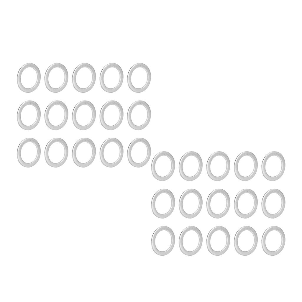 120Pcs Washer Stainless Steel Flat 8mm Inner Diameter 11mm Outer Diameter Maintenance