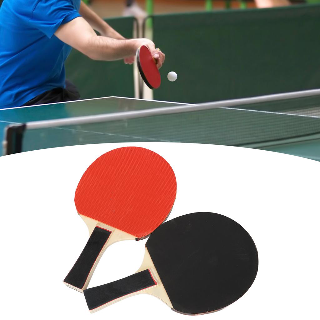 REGAIL 08 Balls Paddles Set Table Tennis Handshake Racket Set for Home Entertainment