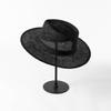 Women's Summer Hat Wide Brim Panama Hats Sisal Hemp Straw Hats Summer Fedoras DIY Church Wedding Party Hat Base Jazz Top Sun Hat