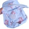 Wide-Brimmed Picking Tea Hat Flower Neck Protection Hat Sun Hat Sunshade Shawl Cap  Spring