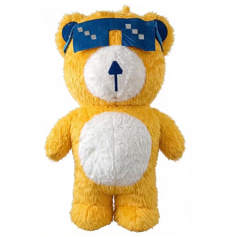 Inflatable Cartoon Bear Costume for Adults - Birthday Party Commercial Celebration Cosplay Anime Inflatable Doll Suit