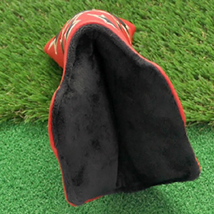Star Pattern Golf Iron Head Cover Thick PU Leather Golf Head Cover Replacement Headcover Protective Cover Easy to Use