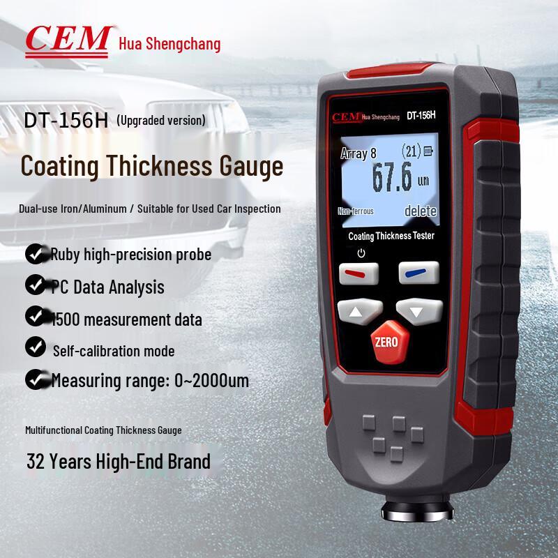 CEM DT-156H Digital Coating Thickness Gauge