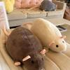 Cute Plush Toy Cartoon Mouse Doll Soft Oversized Flower Branch Rat Animal Sofa Throw Pillow Cushion Birthday Gift Decor